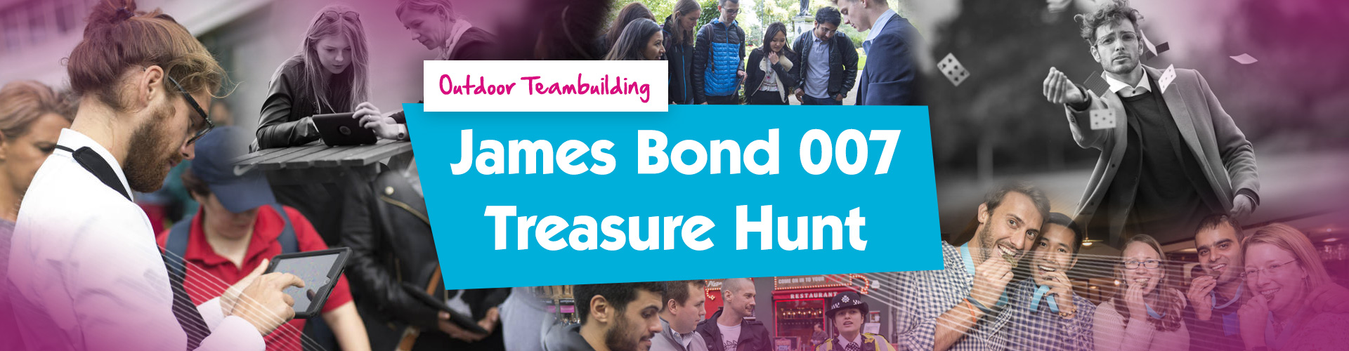 Teambuilding | James Bond 007 Treasure Hunt