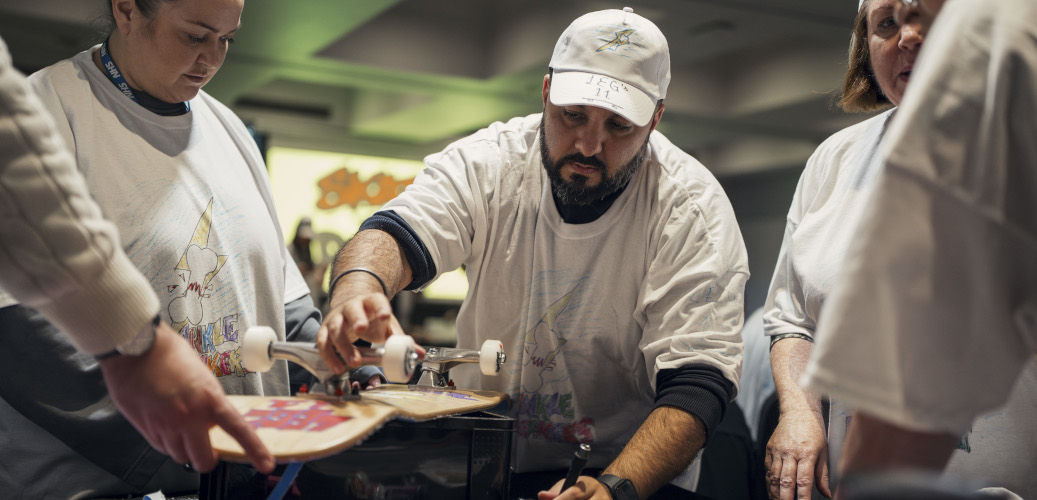 Teambuilding Skate to Donate 2