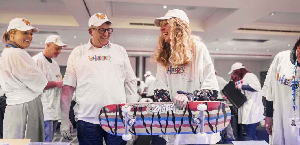 Teambuilding Skate to Donate 3