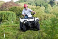 Quad Bike uphill