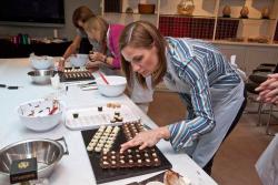 Chocolate making team event