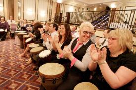Team building Drumming