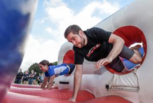 Inflatable Obstacle Course head to head