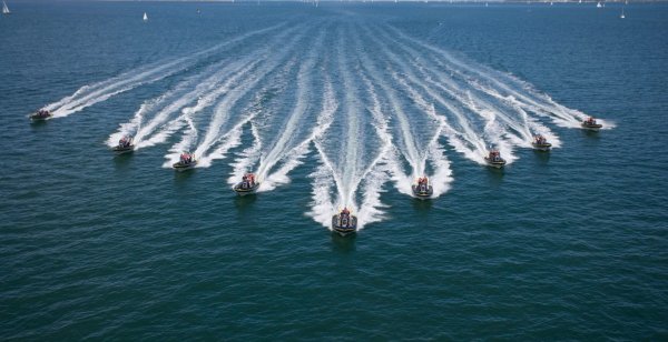 Rib charter fleet on the Solent